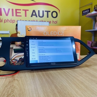 màn android oled c2 dưỡng Morning theo xe