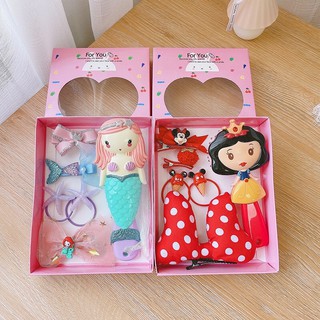 🌼 Set kẹp tóc, lược chải đầu