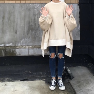 (SẴN) Áo nỉ ulzzang tay tim