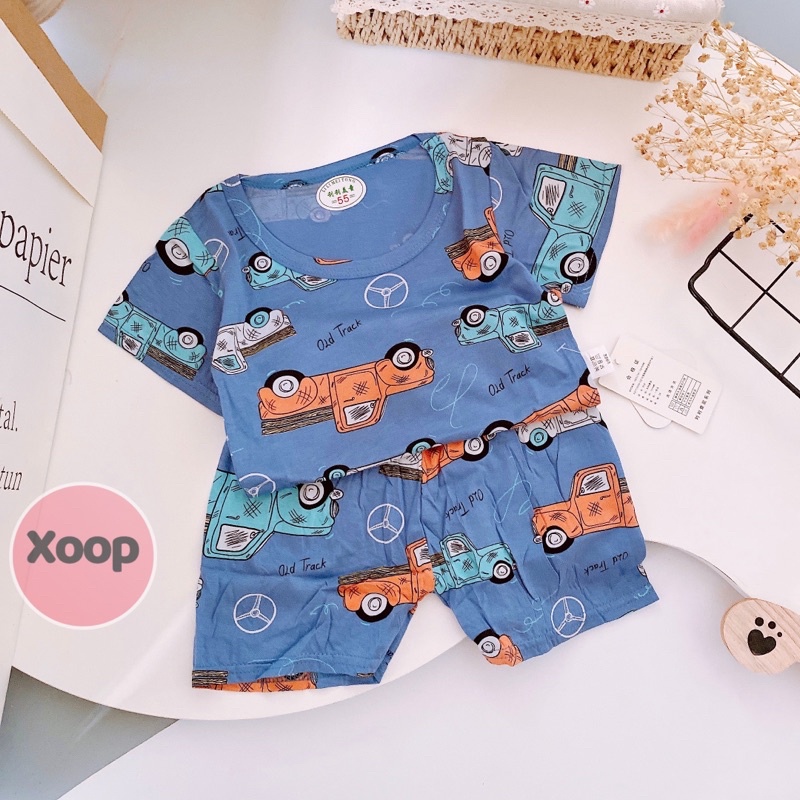 Sale !!! [ Bảng 2] Bộ Cộc Tay Cotton Lạnh Hàng Quảng Châu Cực Đẹp Cho Bé (Size NhỡTừ 15-21kg)(1449 )_Shop Phúc Yến