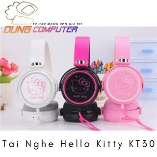 Tai Nghe Chụp Tai Hello Kitty KT30 Dễ Thương.