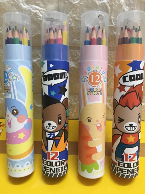 Hộp bút chì 12 màu kèm gọt, hàng loại 1 chất lượng tốt.