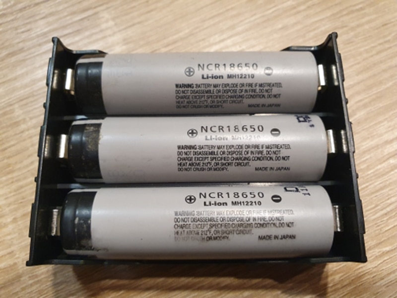 Hộp Đựng Pin Sạc Dự Phòng ABS 1/2/3/4 Ngăn Đựng Pin 18650