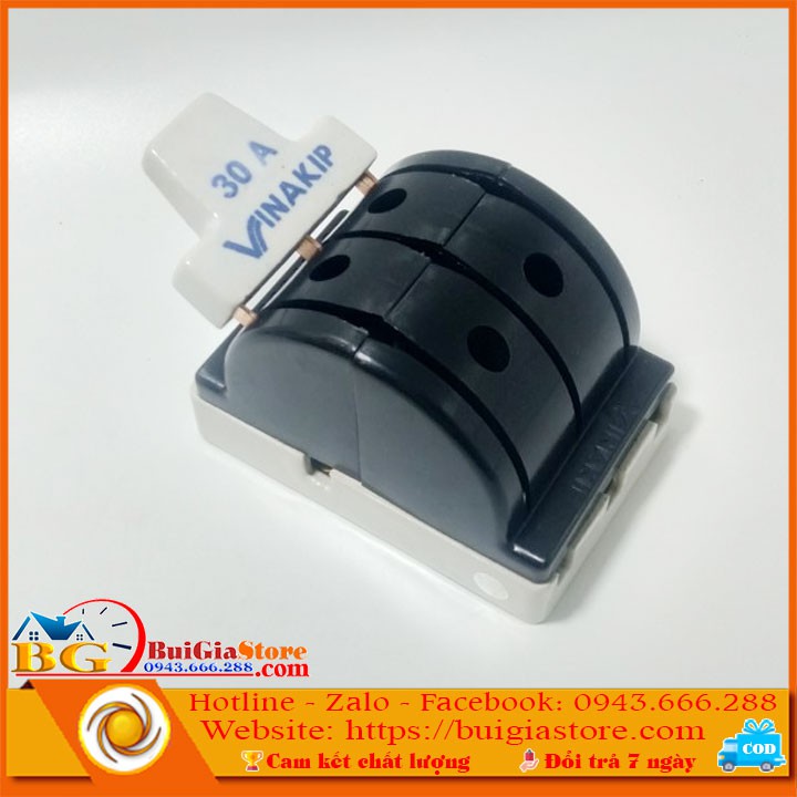 Cầu dao điện đảo chiều 3 pha 30A/600V - Vinakip