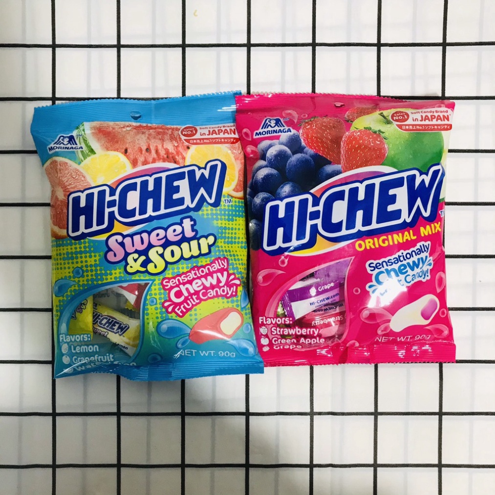 GÓI KẸO DẺO HI CHEW TRÁI CÂY 90G
