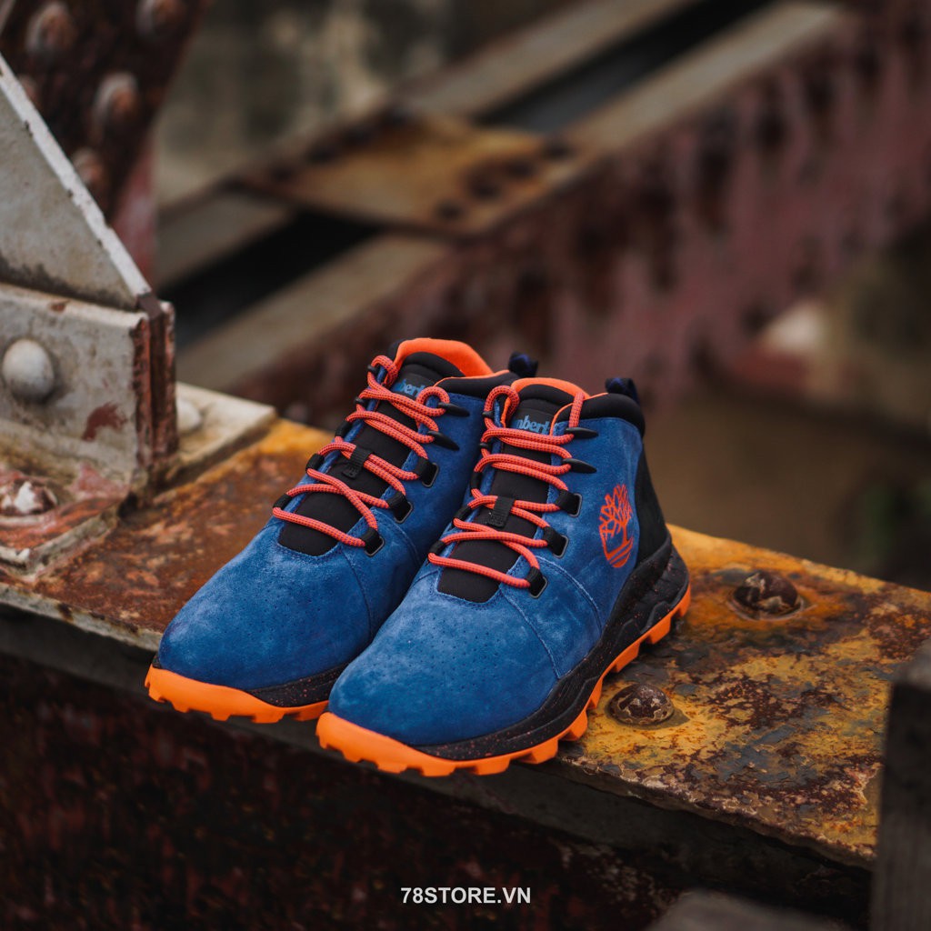 Giày Thể Thao Nam Timberland Brooklyn City Blue A2M7D