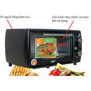 Lò nướng điện Comet CM6510 10L - Hàng Chính Hãng - Bảo Hành 12 Tháng