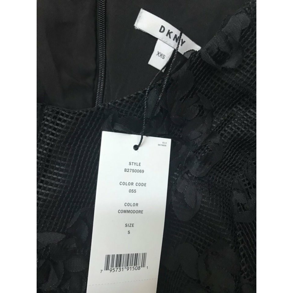 Đầm ren hoa DKNY D519