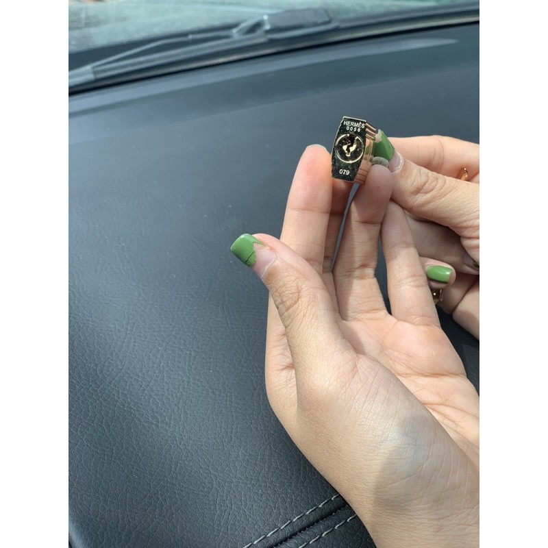 Túi Hm da bò thật dáng kelly