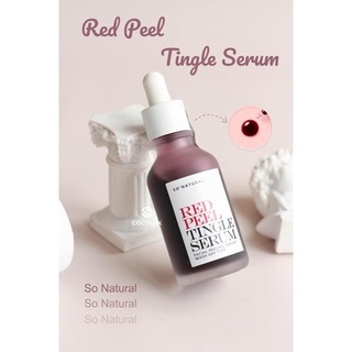 (Có bill) Red Peel Tingle Serum 55ml Tinh Chất Tái Tạo Da Chính Hãng So Natural