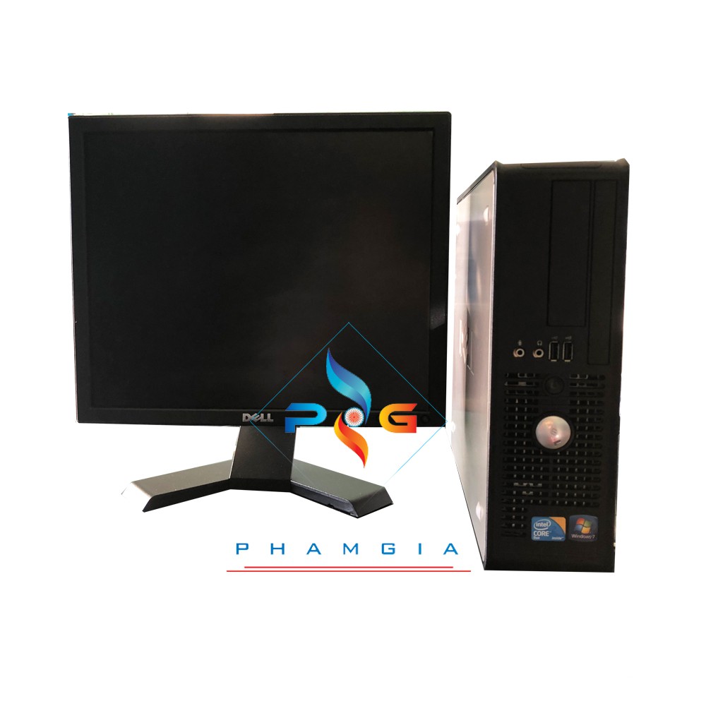 Máy bộ Dell Optiplex 780 SFF + Màn hình 17 inch vuông - tặng kèm USB wifi - BH 12 tháng 1 đổi 1. | BigBuy360 - bigbuy360.vn