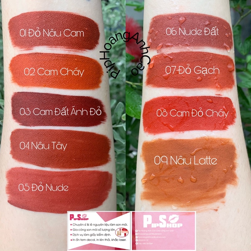SON KEM KHÁNG NƯỚC SIÊU LÌ PIP SHOP