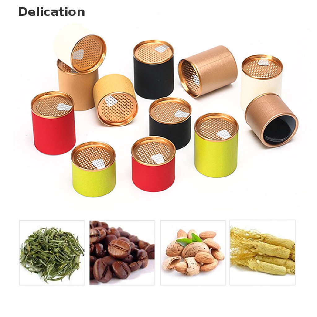 Hộp đựng trà ELEBUY chất liệu kim loại tiện dụng