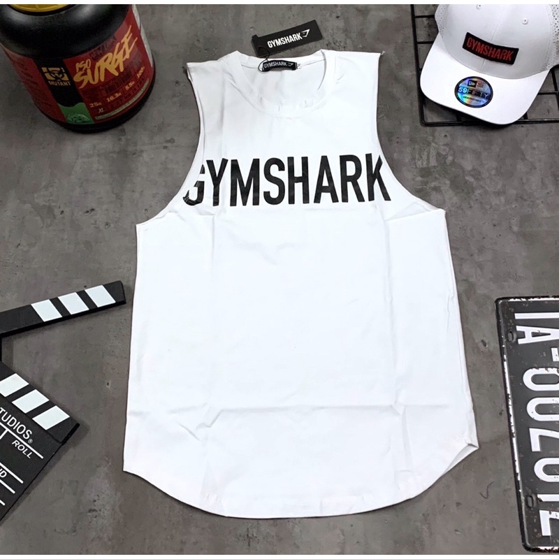 [sale sốc] áo tank top, áo ba lỗ gym nam GYMSHARK cotton 100% cực chất.
