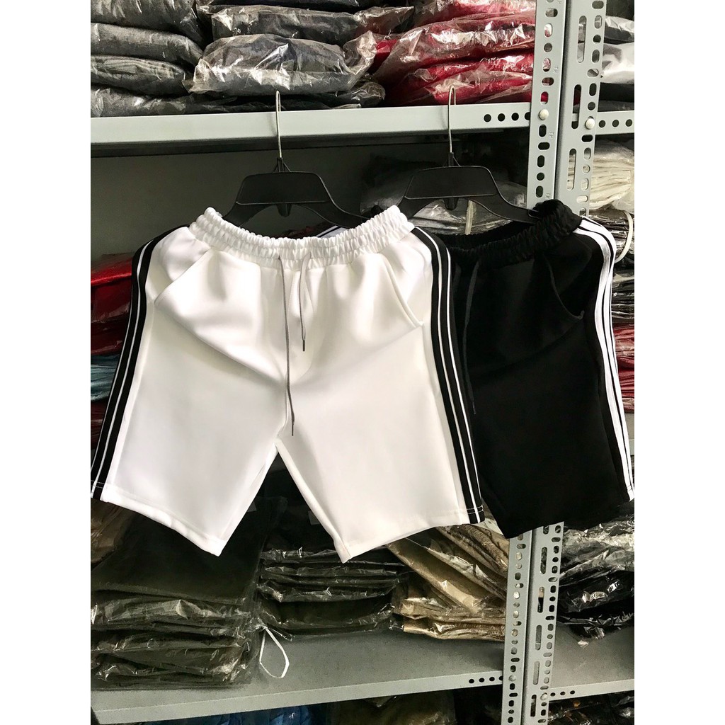 MQ Fashion - Quần short Nam thể thao lưng thun co giãn, mịn mát, có túi 2 bên, phối 3 sọc siêu Hot - New Hot | BigBuy360 - bigbuy360.vn