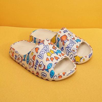 Dép lê quai ngang [HOT HIT] thời trang unisex ulzzang bánh mỳ độn đế Họa tiết siêu êm, siêu nhẹ nam nữ