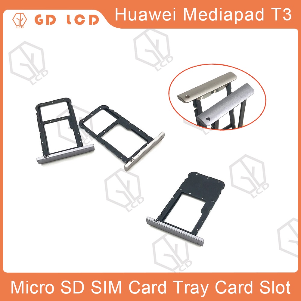 khay sim Huawei Mediapad T3 10 Ags-L09 Ags-W09 Ags-L03 T3 9.6 Sd Khay Đựng Thẻ Sim Cho