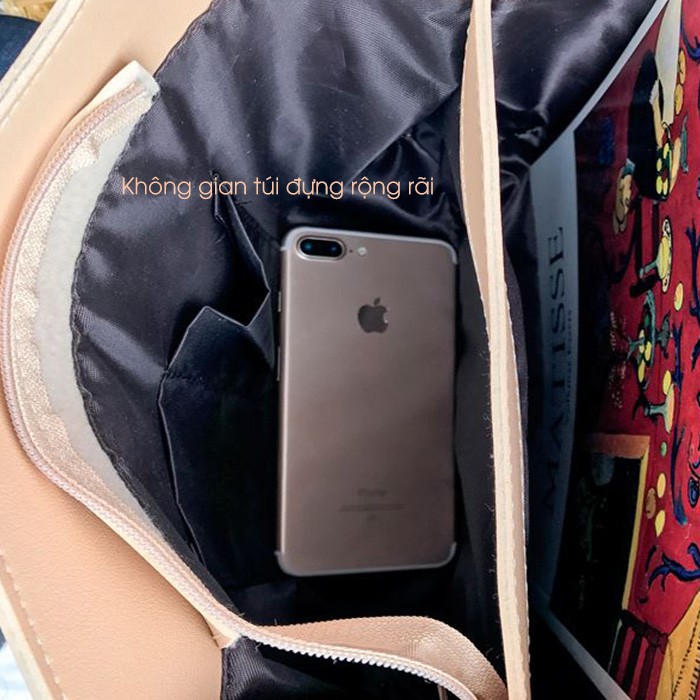 [RẺ VÔ ĐỊCH] Túi Xách Nữ Thời Trang 4U4M9708 Da Trơn Phong Cách Hàn Quốc | BigBuy360 - bigbuy360.vn