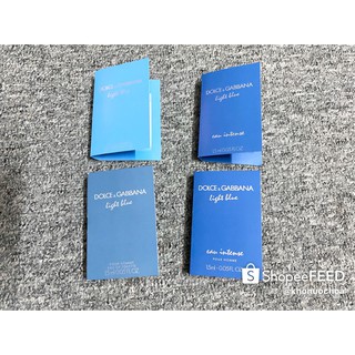 💥 Mẫu thử nước hoa nam/nữ Light Blue - Dolce