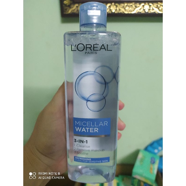 Nước Tẩy Trang Loreal - L'Oreal 3 In 1 Micellar 95ml/400ml