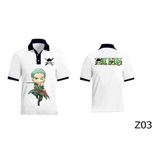 [SIÊU RẺ] ÁO PHÔNG ONE PIECE ZORO RÂU TRẮNG CỰC NGẦU