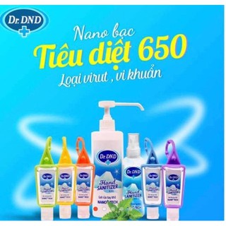 Nước/ Gel sát khuẩn tay Dr.DND 70ml - 29ml