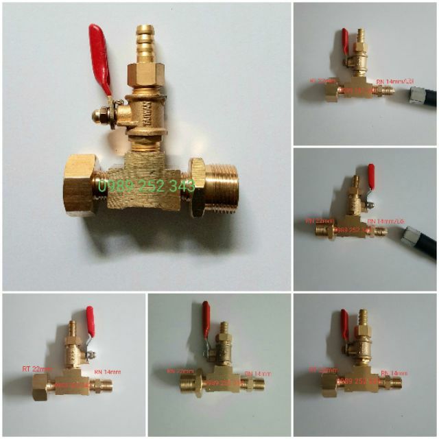 Bộ giảm áp máy xịt rửa xe để xịt rửa máy lạnh