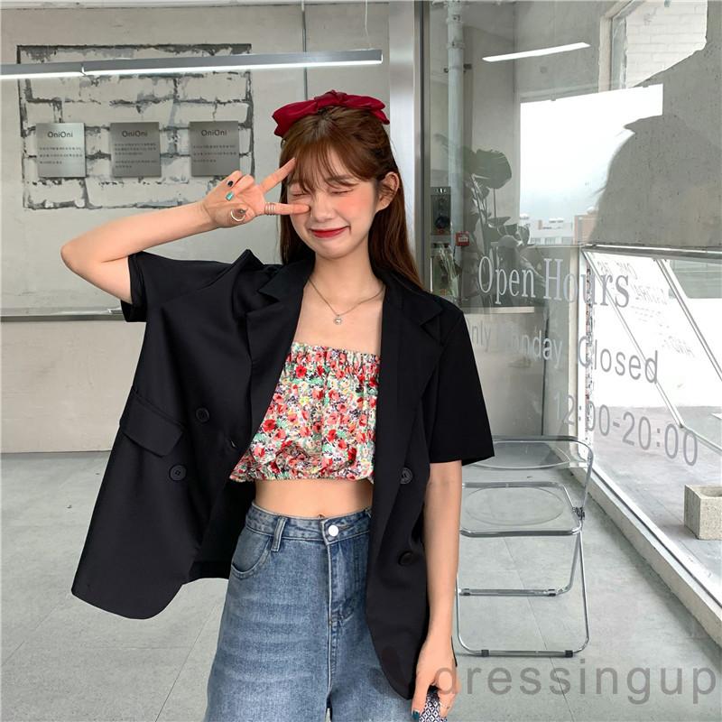 Áo Khoác Nữ Tay Ngắn Kiểu Dáng Thời Trang Phong Cách | BigBuy360 - bigbuy360.vn