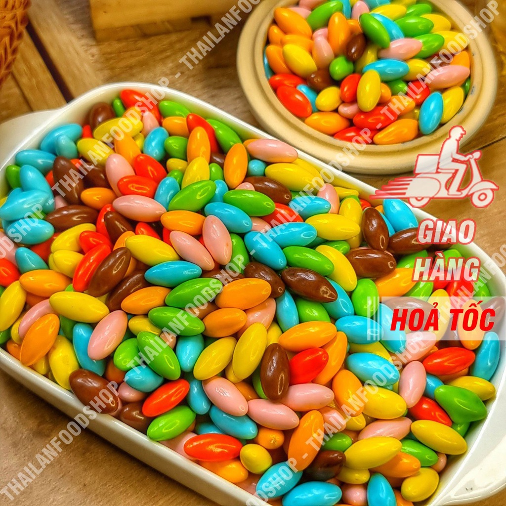 Kẹo Nhộng Socola Lon 500gr