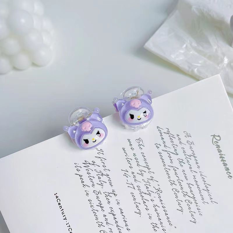 Kẹp tóc mini hình Sanrio dễ thương