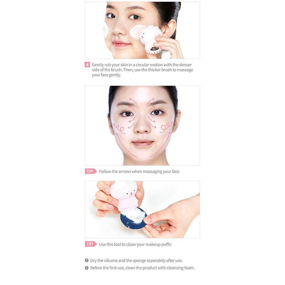 Cọ Rửa Mặt Bạch Tuộc | BigBuy360 - bigbuy360.vn