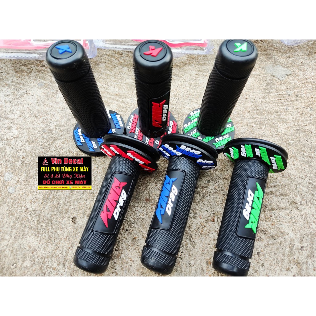 Bao tay King Drag cao su êm tay và bền đẹp gắn xe máy