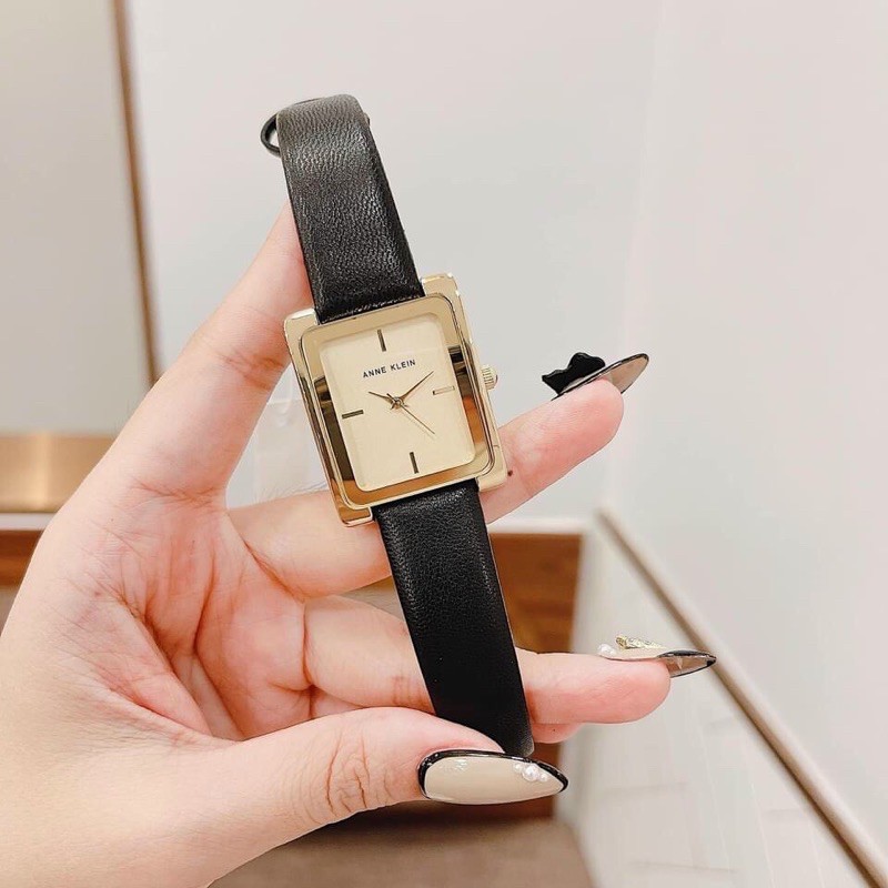 Đồng hồ nữ Anne Klein mặt 32, dây da