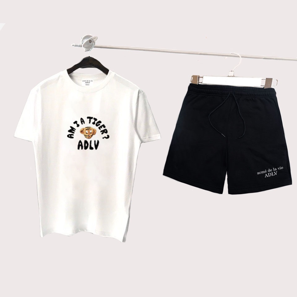 Bộ Thể Thao Nam Nữ ADLV Bộ Quần Áo thun Unisex ADLV GẤU 2022 (BỘ 41-42)