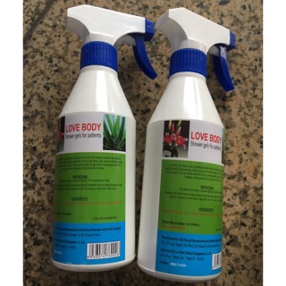 Dung Dịch Tắm Khô Love Body, Gội Khô Love Hair