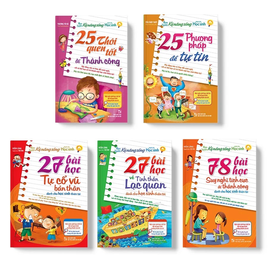 SÁCH - Rèn Luyện Kỹ Năng Sống Cho Học Sinh ( NHIỀU CHỦ ĐỀ )