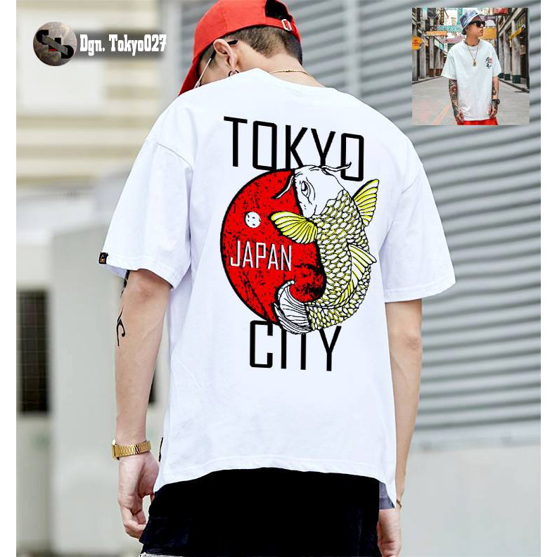 ÁO THUN CÁ KOI TOKYO
