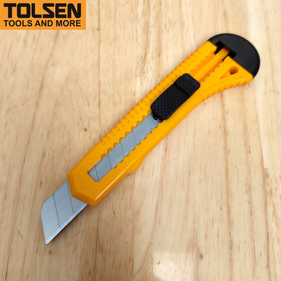 Dao rọc giấy 18mm 100mm TOLSEN Snap-off Blade Knife 30000