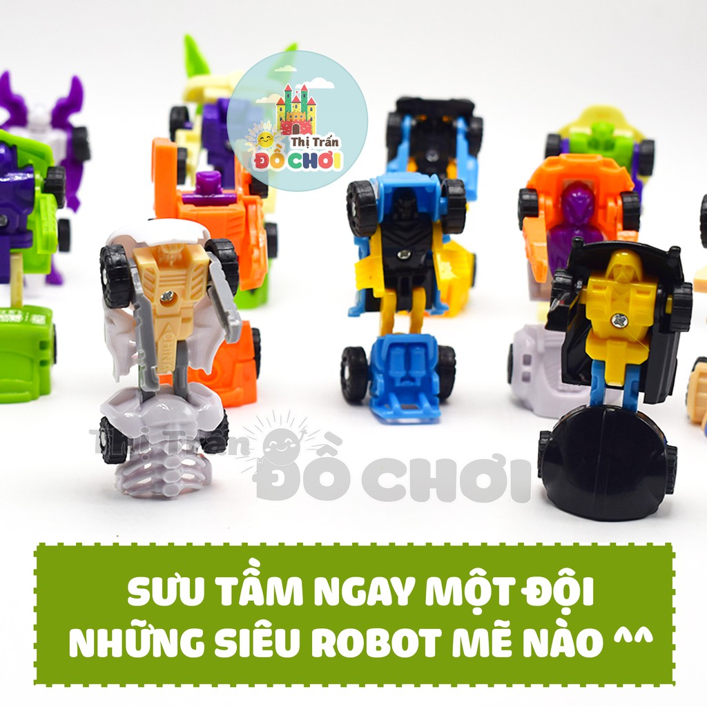 Đồ chơi cho bé 🥚 Trứng biến hình 🥚 Đồ chơi trứng biến hình ô tô máy bay biến hình robot cực hay - Thị trấn đồ chơi