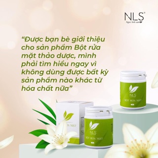 Bột rữa mặt Ngọc Linh Sâm
