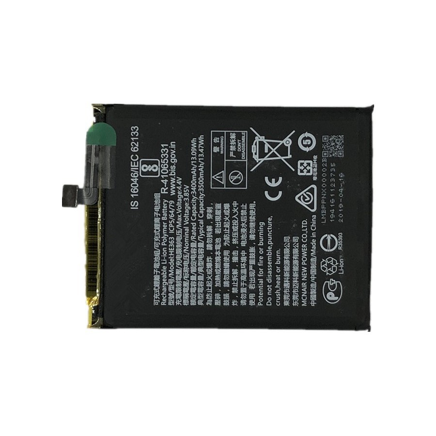 Pin dành cho điện thoại Nokia X7-2018, 7.1PLUS, 8.1, 3.1PLUS, HE363