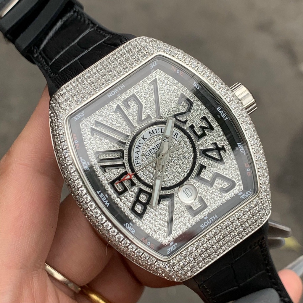 Đồng Hồ Nam Franck Muller Vanguard V45 Diamond