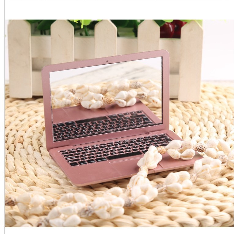 Gương Trang Điểm Hình Máy Tính Xách Tay Tiện Dụng