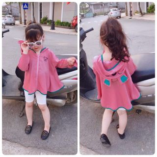 Áo chống nắng mùa hè cho bé chất đũi mát thiết kế rộng rãi dễ chịu 😍😍 size từ 12kg đến 26kg😊😊 nhiều mầu như hình nhé