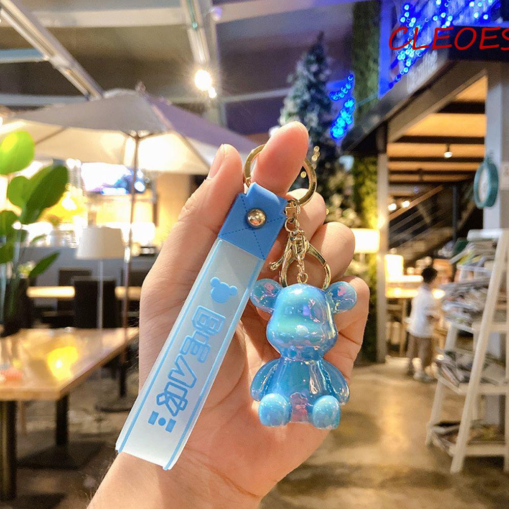 Móc Chìa Khóa Hình Gấu Dễ Thương Sáng Tạo