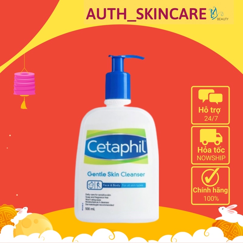 [BẢN NHẬP KHẨU]  (Chính hãng- Date 2022)Sữa Rửa Mặt Dịu Nhẹ Cho Mọi Loại Da Cetaphil Gentle Skin Cleanser