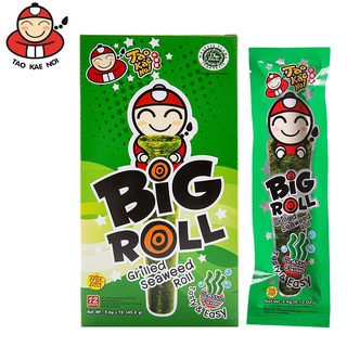 Rong biển TaoKaeNoi Big Roll Thái Lan - Truyền thống không cay(hộp 12 gói)