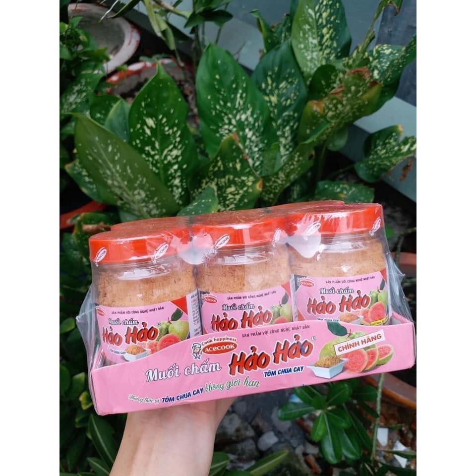 Muối chua cay hảo hảo hộp 120g. Hạn sử dụng in trên bao bì.