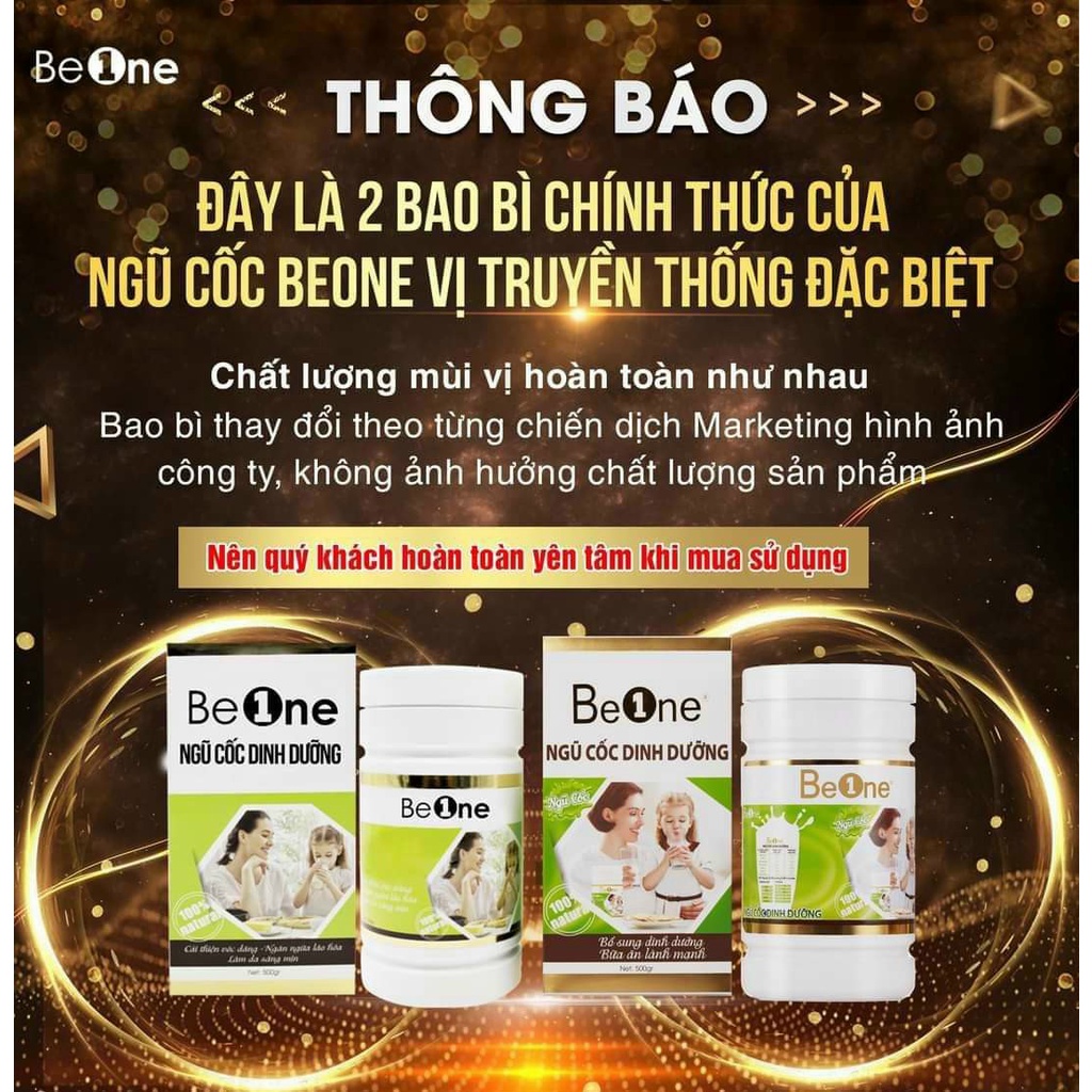 Ngũ cốc BeOne CHÍNH HÃNG (MẪU MỚI) hsd 2022