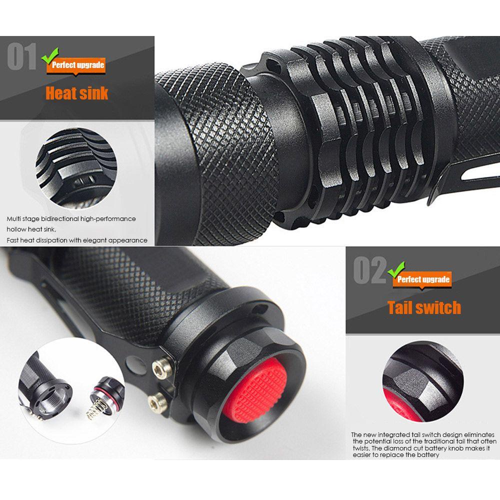 LET Đèn LED UV Mini Bằng Hợp Kim Nhôm Dùng Ngoài Trời